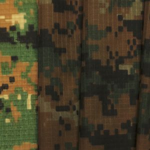 1.1 oz (30d)  Digital Woodlands Pattern-Ripstop Nylon Breathable Uncalendared Uncoated